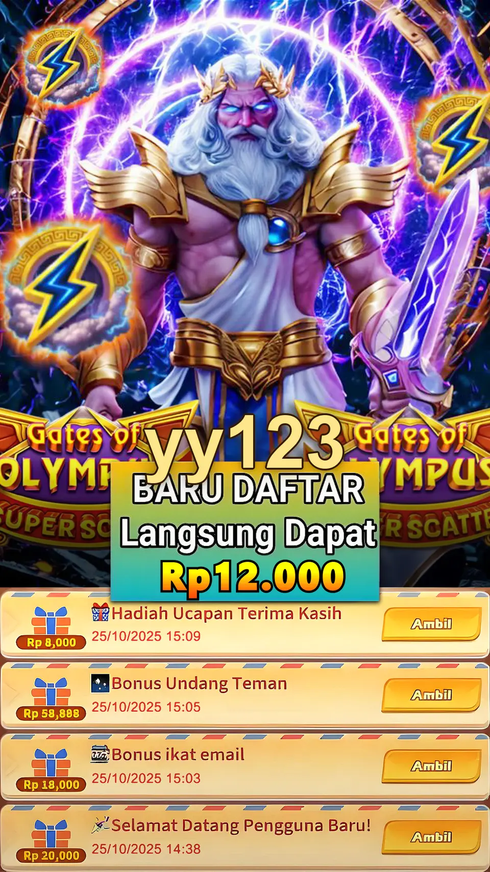 yy123 Masuk